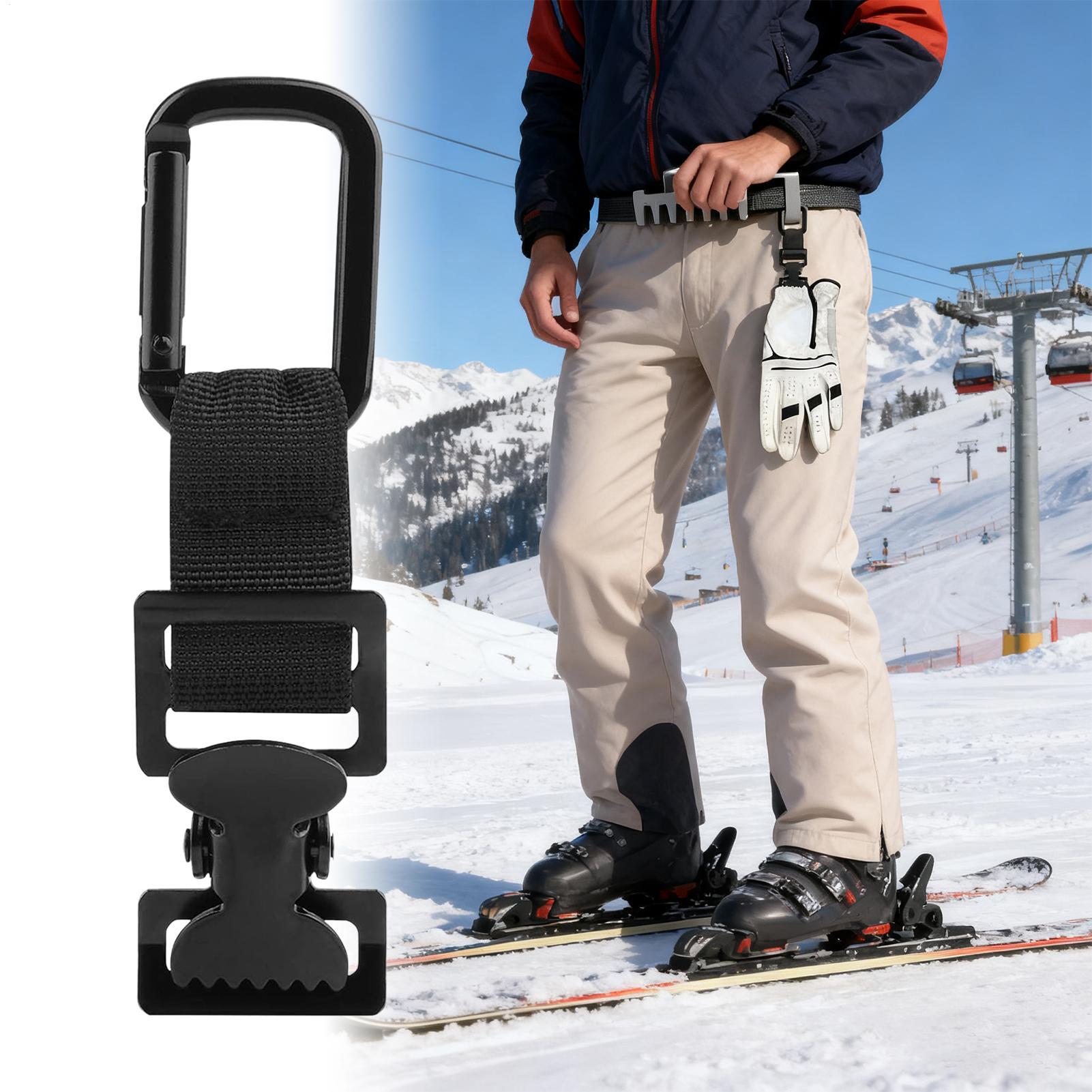Golf Equipment Holder - Glove Clips Serrated Design Safety Glove