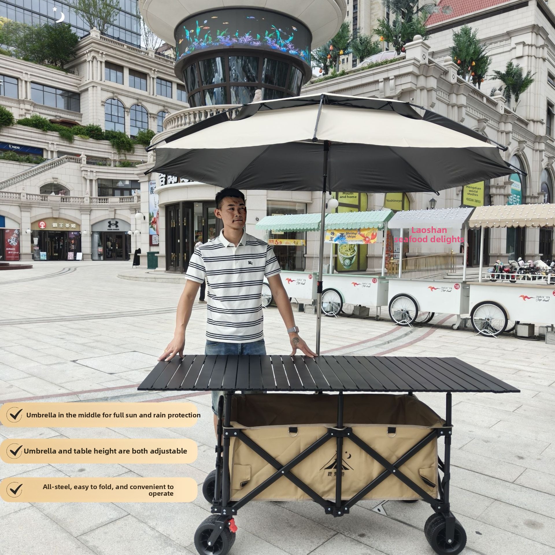 Car folding camping Lifting ta – Pull Cart Fold recenzja i cena