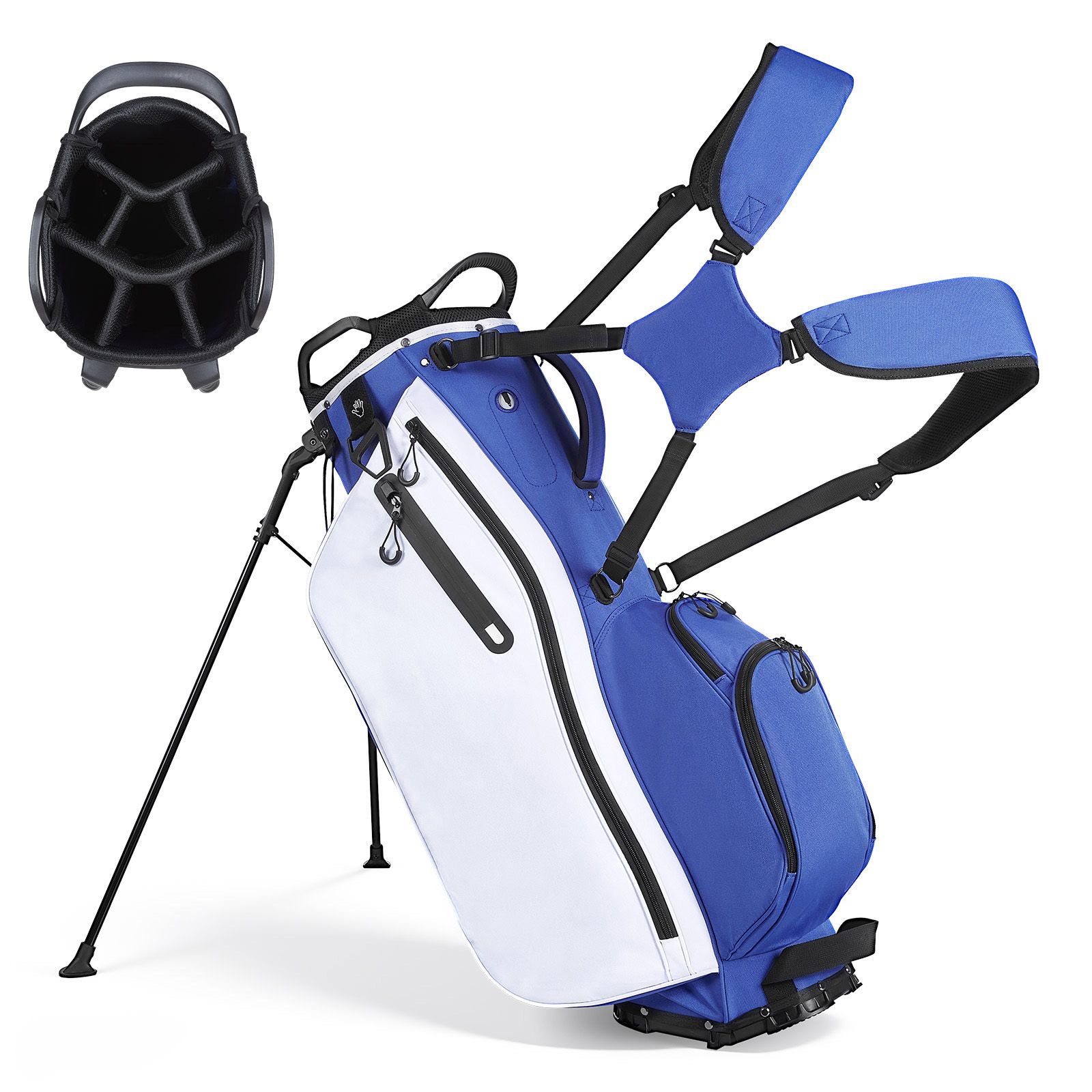 Golf Cart Bag, 7 Way Top Divid – Golf Bag Stand Cart recenzja i cena