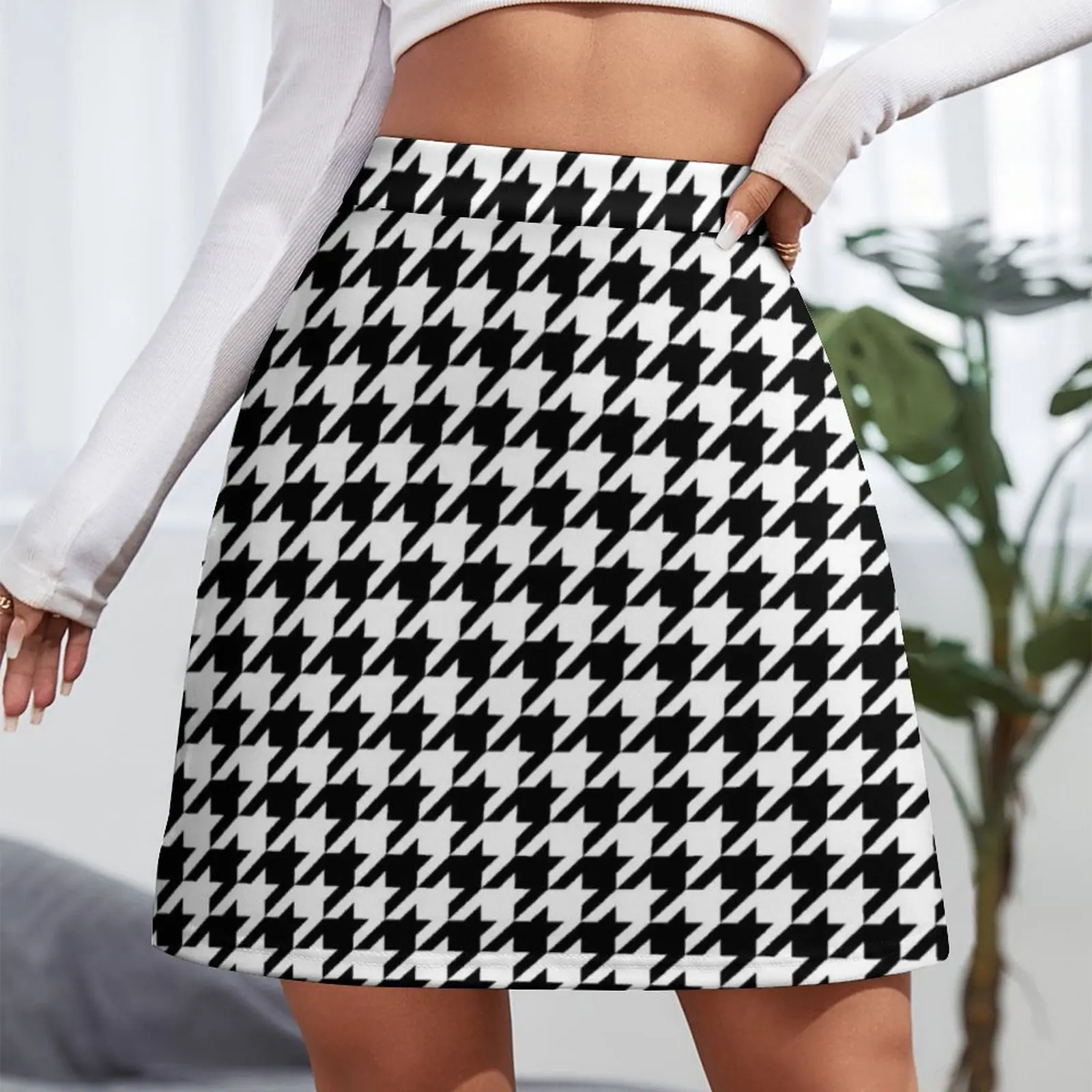 Houndstooth Mini Skirt women's – Golf Equipment Korea recenzja i cena