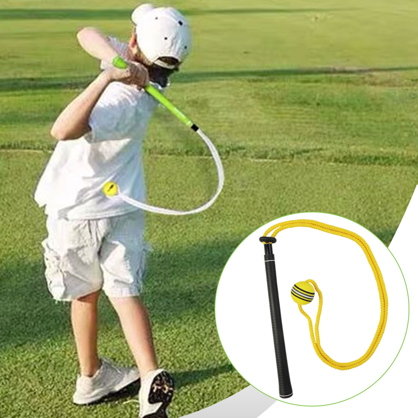 Golf Swing Trainer Elastic Rop – Golf Equipment For Beginners recenzja i cena