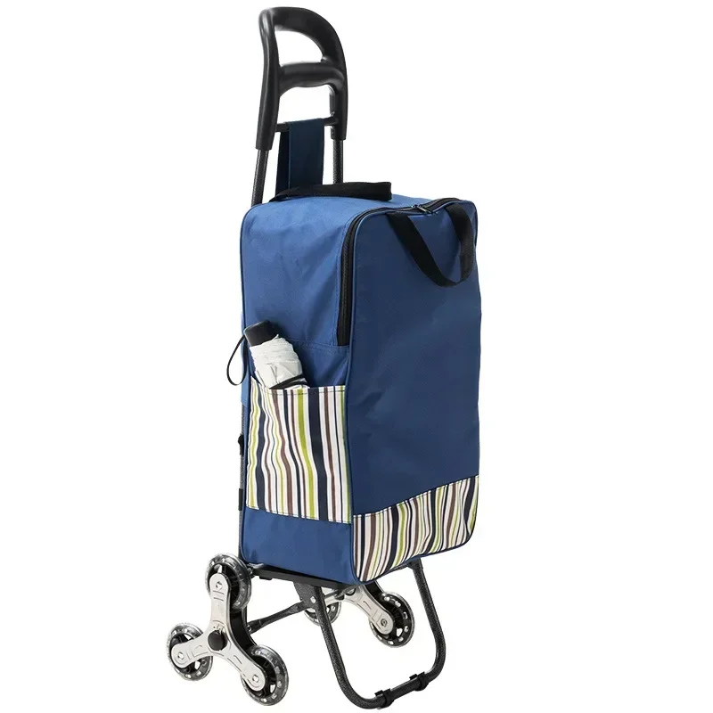 ZEXEF 1PC Light Grocery Shoppi – Pull Cart Fold recenzja i cena