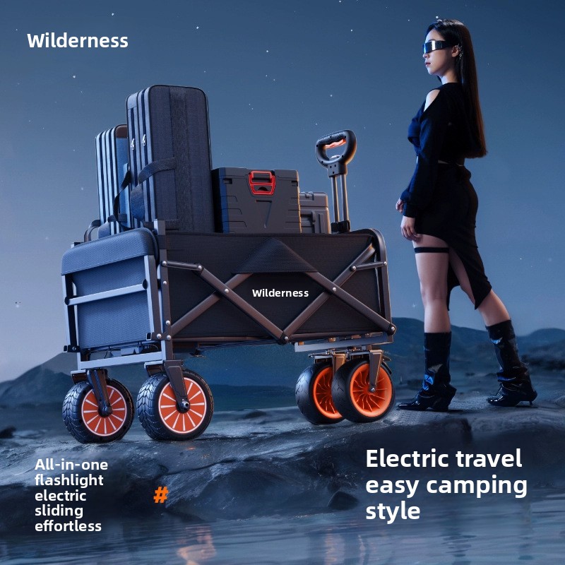 Electric Camper Outdoor Campin – Pull Cart Fold recenzja i cena