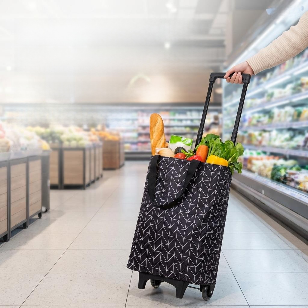 Durable Portable Folding Shopp – Pull Cart Fold recenzja i cena