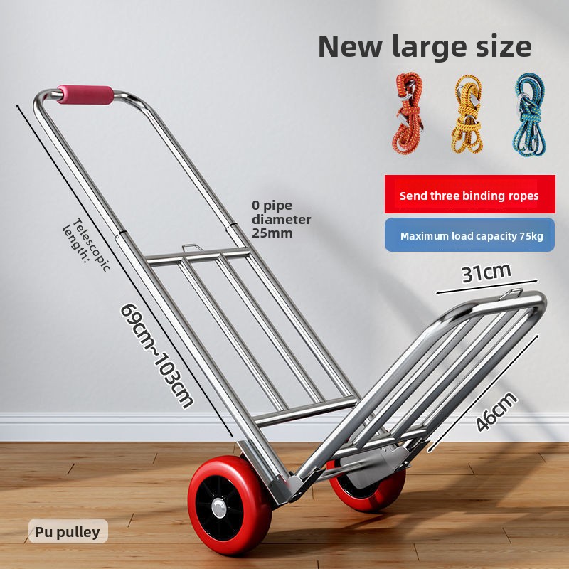 Hand-pulled Cart Folding Porta – Pull Cart Fold recenzja i cena