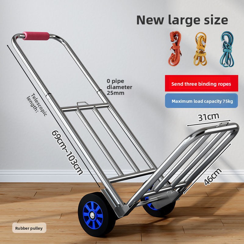 Hand-pulled Cart Folding Porta – Pull Cart Fold recenzja i cena
