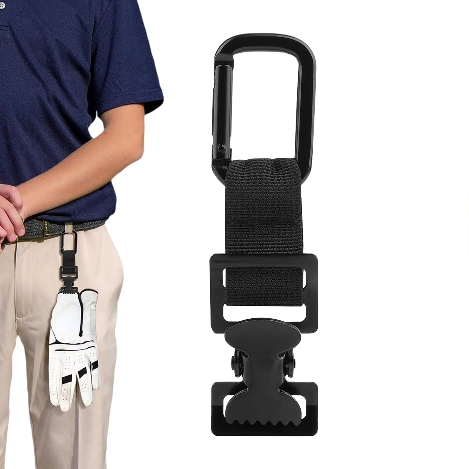 Glove Clips for Belt Serrated  – Golf Equipment Holder recenzja i cena