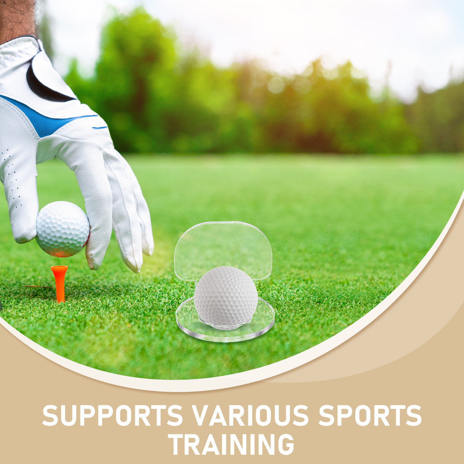 2Pcs Tennis Stand Stable Pract – Golf Equipment Holder recenzja i cena