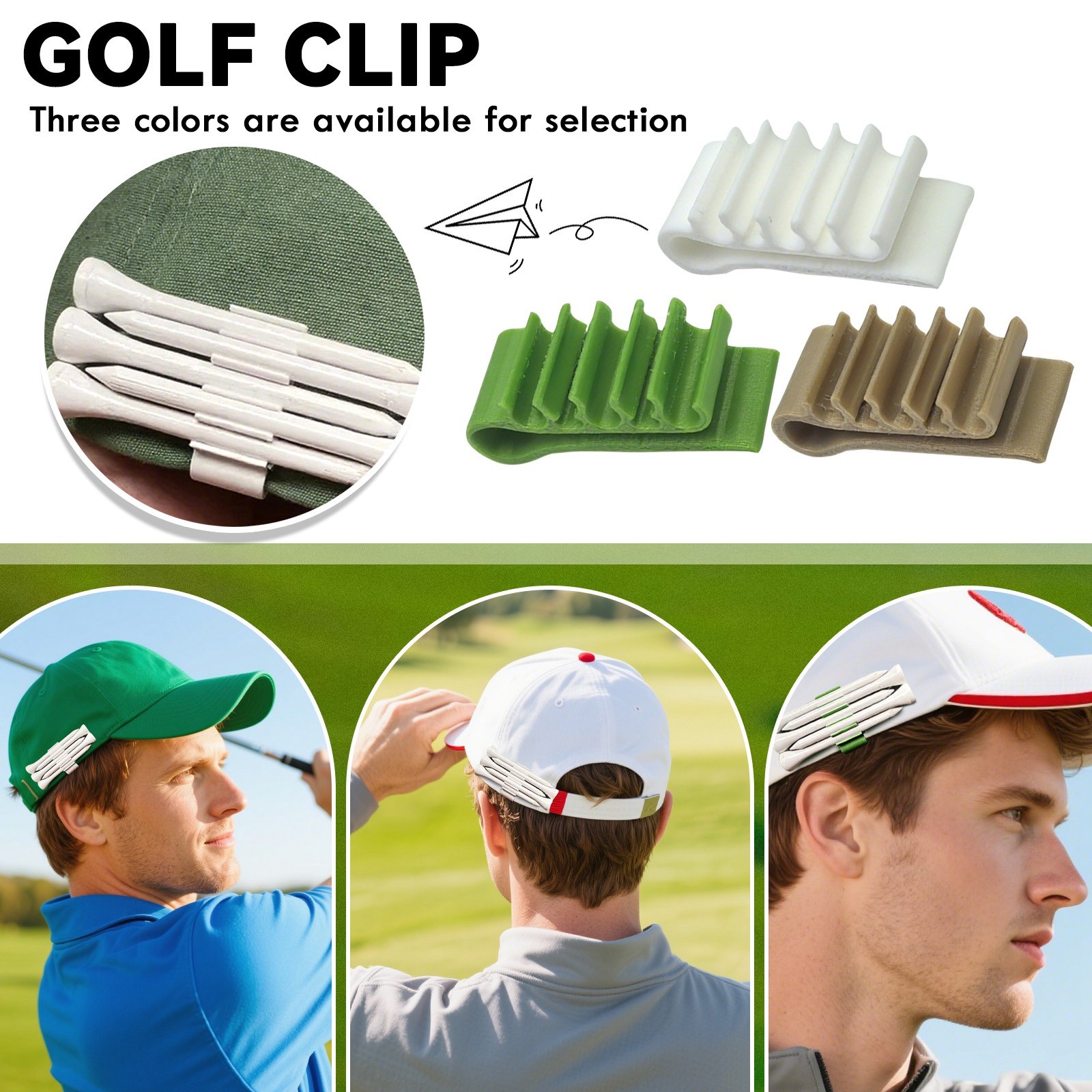 Hat Clip Golf Seat Holder Fits – Golf Equipment Holder recenzja i cena