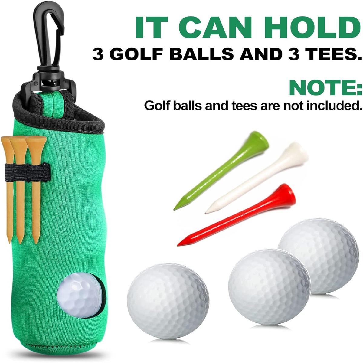 1pc Golf Tee Holder, Golf Ball – Golf Equipment Holder recenzja i cena