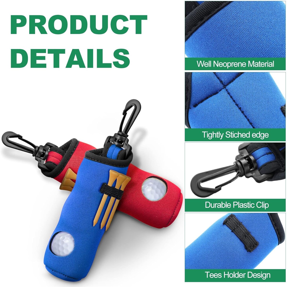 1pc Golf Tee Holder, Golf Ball – Golf Equipment Holder recenzja i cena